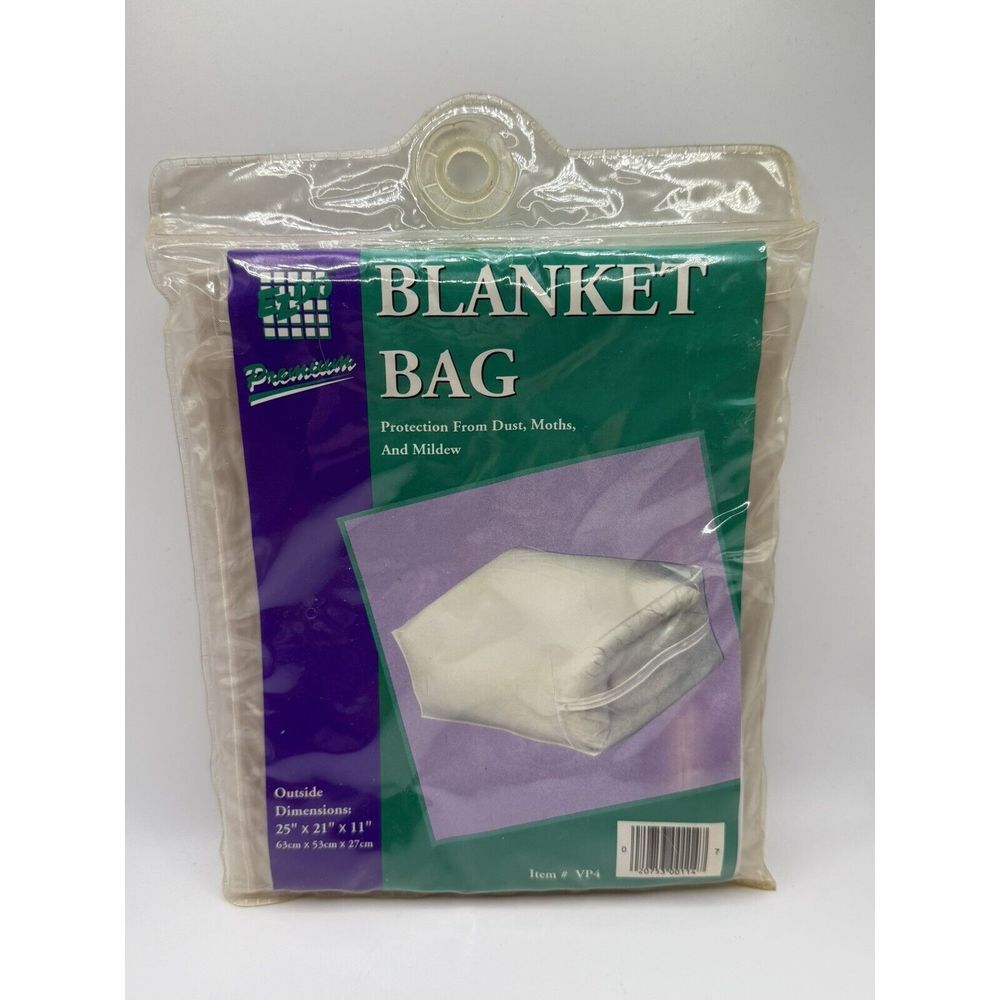 Vintage E-Z Do Company Blanket Bag Protector And Organizer New‎